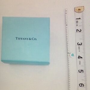 Tiffany & Co Silver Beaded Necklace